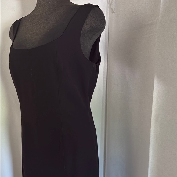 Christian Lacroix Little Black Dress. Lined form fit elastane stretch. Medium. - Picture 4 of 16